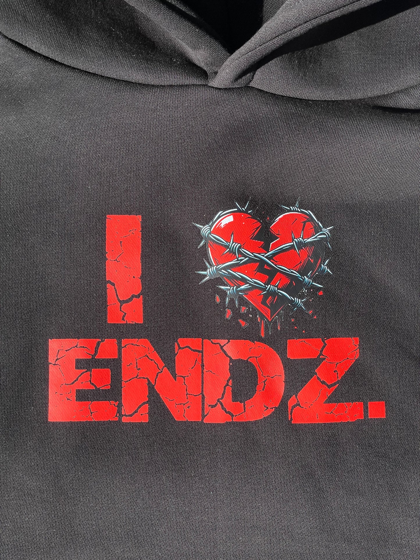 I 💔 Endz. Tracksuit - Black