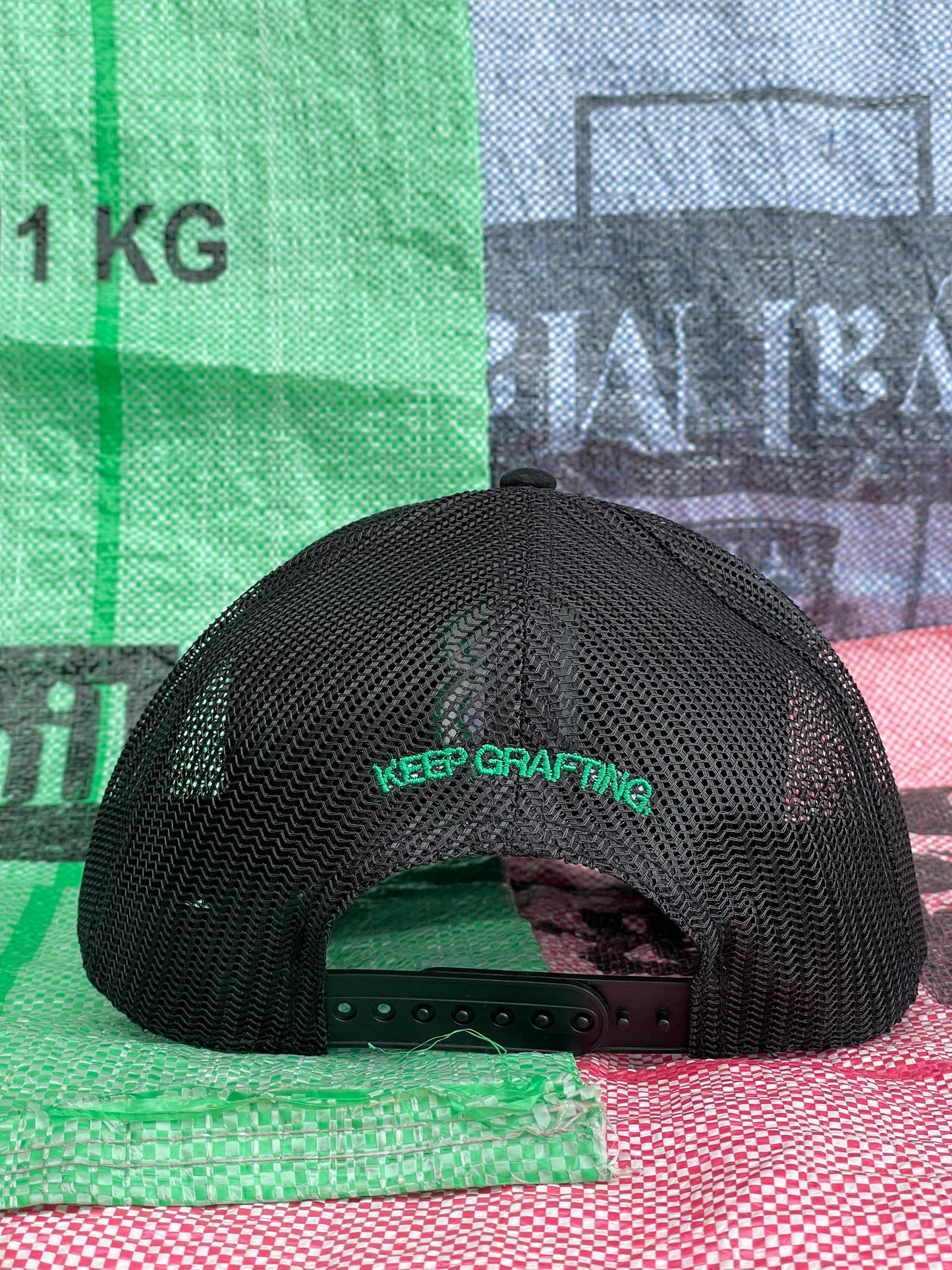 Suede b.B trucker cap