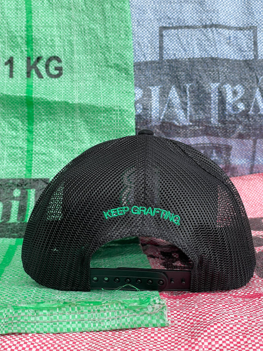 Suede b.B trucker cap